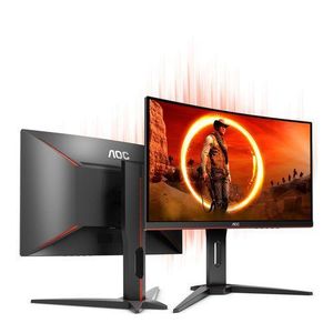 Aoc  C24G2AE - 24 inch FHD 165Mhz 1ms VA Curved Monitor with in-built Speakers