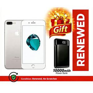 iPhone 7Plus 128GB 5.5" 12MP+12MP+7MP 2900mAh Finger Unlock Dual SIM  Silver