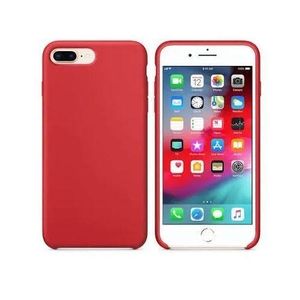 IPhone 7 plus silicone back case cover