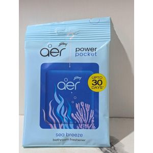 Godrej Aer Power Pocket Bathroom Freshener - Sea Breeze