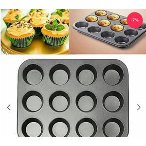 12 HOLES CUP CAKE MOULD PAN