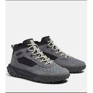 Men's Mid-Top Outdoor Hiking Sneakers – Breathable Lace-Up Trekking Shoes