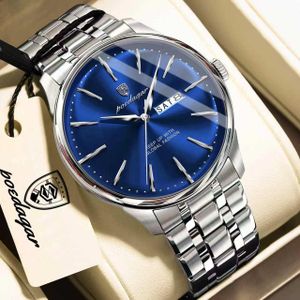 POEDAGAR Extremely Sophisticated & Premium Mechanical Magnetick Wristwatch For Classy Men