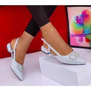 Women's Elegant Low Block Heel Sandals