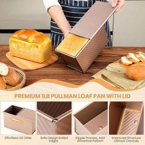 Non-Stick Bread Pan with lid cover