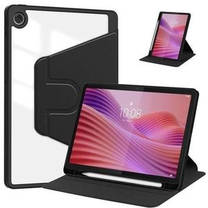 Smart leather flip case with 360 rotation for Samsung Galaxy tab a8 - black