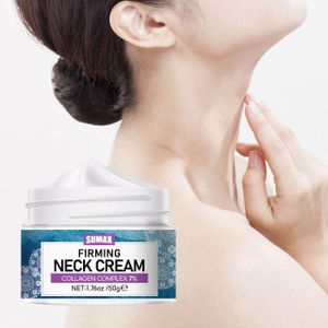 SUMAX Neck Firming Cream, Chest, Neck & Face Lifting Cream, Tighten Double Chin Firming Loose Skin Moisturizer, Neck Firming Cream With Collagen Complex 7 Vitamin C & E, Neck cream moisturizes, reduces neck wrinkles 50g