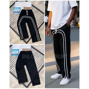 High stripe Quality Classic Joggers