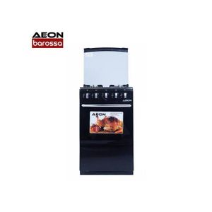 Aeon 3 Burner, 1 Electric 50 x 50 Gas Cooker (AGC5031J) - Black + 1 Year Warranty