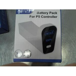 Mimd Rechargeable Battery Pack for PS5 Controller (Play & Charge Kit)
