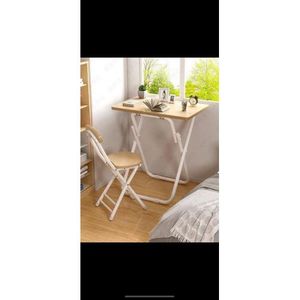 Dining Set, Wooden Kitchen, Foldable Table With Chair