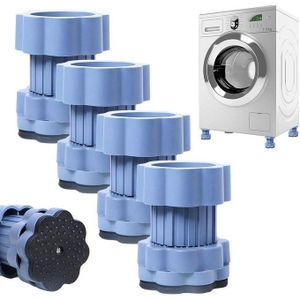 Universal Washing Machine Heightening Pad Anti Vibration Riser Pads Adjustable Washer Dryer Leveling Stand