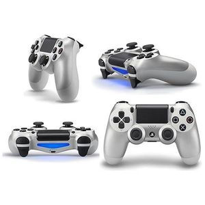 Sony Original PS4 Controller Wireless Game Pad - With Original Charging Cord--SILVER