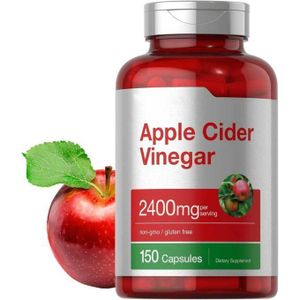 Super Super Apple Cider Vinegar Capsules 2400mg – Weight Loss, Belly Fat Burner, Detox & Digestion Support Supplement – ACV Pills for Metabolism, Gut Health & Appetite Control (150 Capsules) For Men And Women Wine Red