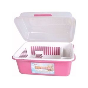 Generic Plastic Plate Rack With Cover Drainer Jumia Nigeria