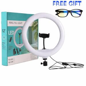 LED LITE Selfie Ring Fill Led Light + FREE GLASS 
