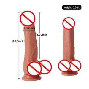 Ultra-Realistic Silicone Suction-Cup Dildo - Soft & Lifelike Feel with Foreskin Detail
