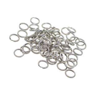 Products Stainless Steel Key Rings - 100 Pcs 25mm Round Split Key Rings For  Keychains - Surgical Stainless Steel Keychain Rings