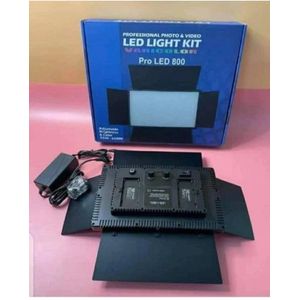 Pro LED 800 Professional Photo & Video Light Kit, a versatile lighting solution popular among content creators, photographers, and makeup artists for studio or on-location work. 