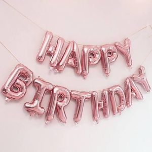 Happy Birthday Party Foil Letter Balloon Giant Broz