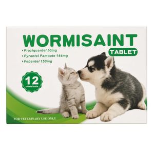 Wormisaint Broad Spectrum Deworming Tablets for Dogs - 12 Tablets