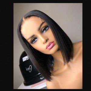 Fashion Cabinet Bob Straight Lace Frontal Wig Glueless Lace Frontal