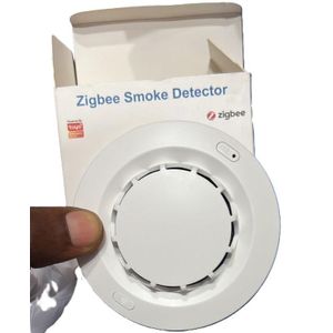 Tuya Smart Zigbee Smoke Detector – WiFi Fire Alarm Sensor, 9V Battery Powered