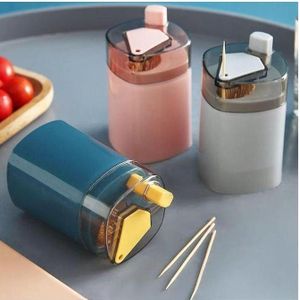3PCS PopTop POP UP Toothpick Dispenser TOOTHPICK HOLDER MULTICOLOUR