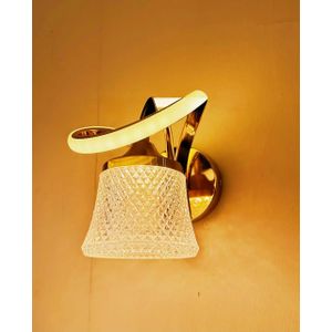 LED curved design wall bracket minimalist lamp/light