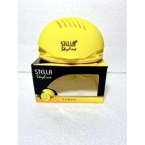 Stella Stylish Lemon Air Freshener for Car Dashboard... Yellow