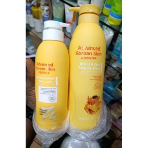 Advanced Korean Skin Advanced Korean Brightening Lotion and Body Wash