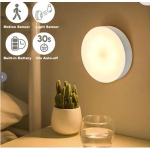 Rechargeable Wireless Body Induction LED Lamp Motion Sensor Night Light