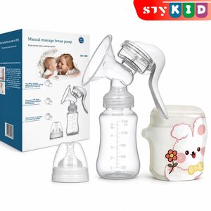 STY Manual Breast Pump with Milk Storage Bags Set BPA-Free Material