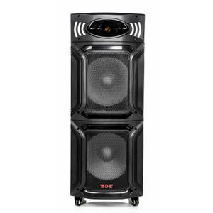 Djack DJ 8030 Rechargeable Hi-Fi Bluetooth Party/P.A Speaker with Equalizer + Double Microphone + Long Lasting Battery