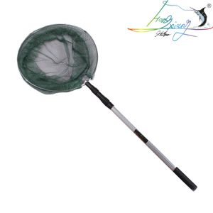 Fish tank telescopic stainless steel fishing goldfish net fishing net large  fish fishing small fishing net hand copy net big fish net