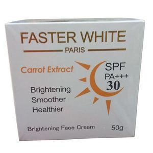 Faster White Paris Carrot Extract Brightening Face Cream