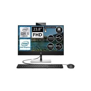 Hp Hewlett Packard ProOne 440 G9 All In One PC- Core I5-12400T 8GB 512GB SSD Camera 23.8" FHD Win 11 Pro