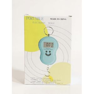 Cute Smiley Portable Electronic Hanging Scale. 