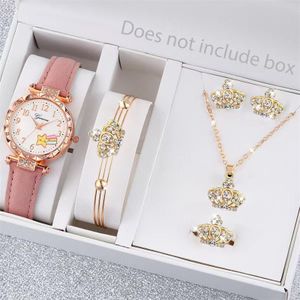 2026 new model High-end Watch + Bracelet Dating Party Atmospheric watch 5PCS
