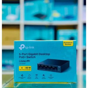 TP Link  LS105GP 5 Ports Gigabit Desktop PoE + Switch
