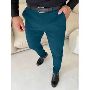Quality Suit Trouser For Men-Green