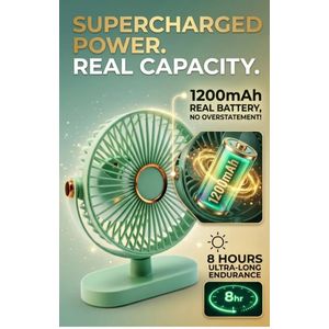MDJD Multifunctional Rechargeable Desktop Fan