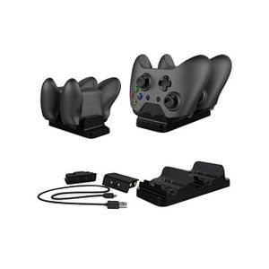 Dobe Xbox One/X/Slim Fast Dual Charger Station USB Charging With 2 Batteries For Xbox One Game