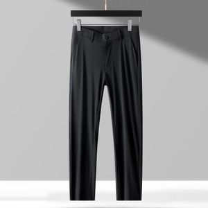 Men's Corporate Quality Smart Office Plain Black Suit Trouser
