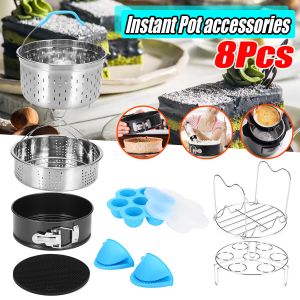 9pcs Accessories For Instant Pot,steamer Basket,egg Steamer Rack