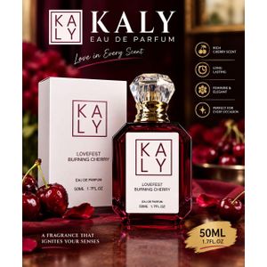 NAFDAC: A2-103598 KALY EAU DE PARFUM FOR HER ( LOVEFEST BURNING CHERRY) - 50ML