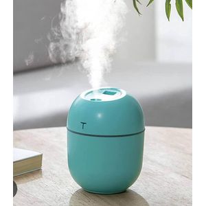 Mist Humidifier Diffuser, Moisture maker 220ml Green