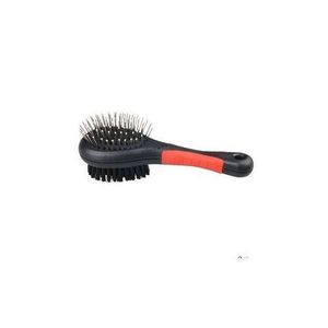 PET DOUBLE SIDED DOG PIN/ BRISTLE BRUSH