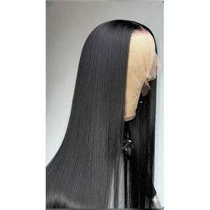 Bussdown Wig Bone Straight T-Part Frontal Wig 26 Inches