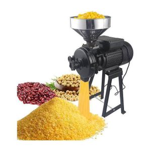 Heavy Duty Electric Grain Mill Grinder 1500W – Wet & Dry Commercial Milling Machine for Grains, Corn, Pepper & Spices